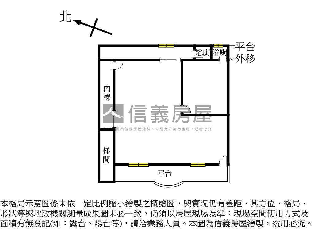 板新捷運一樓店辦房屋室內格局與周邊環境