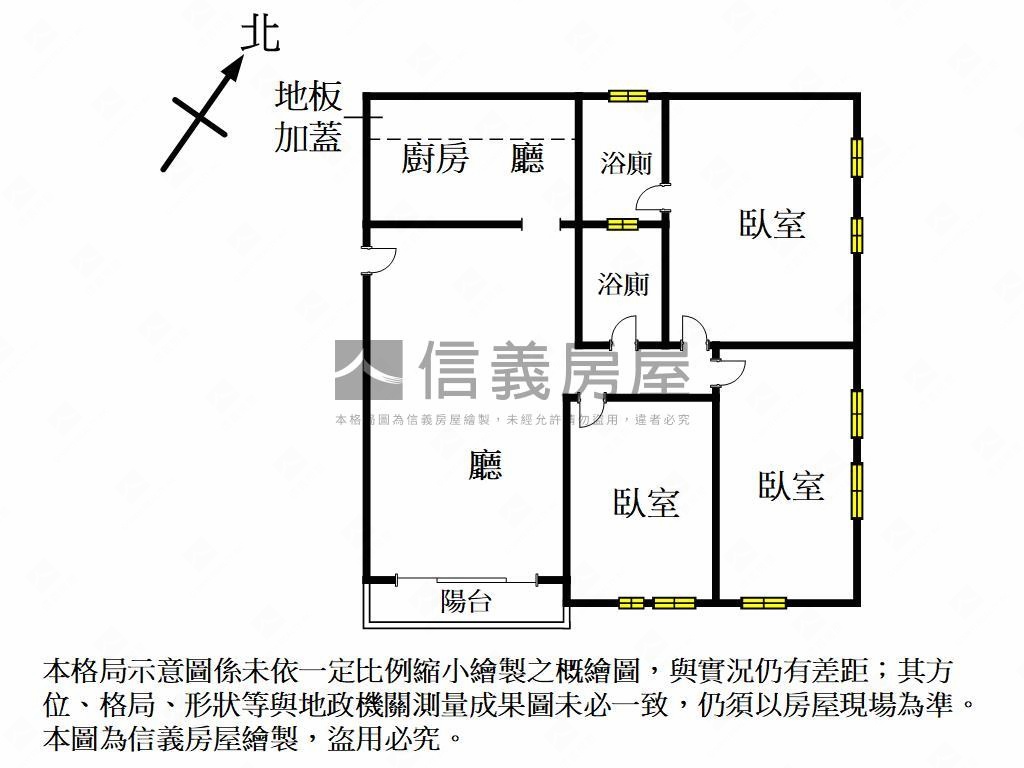 近美麗島站成家３房美宅房屋室內格局與周邊環境