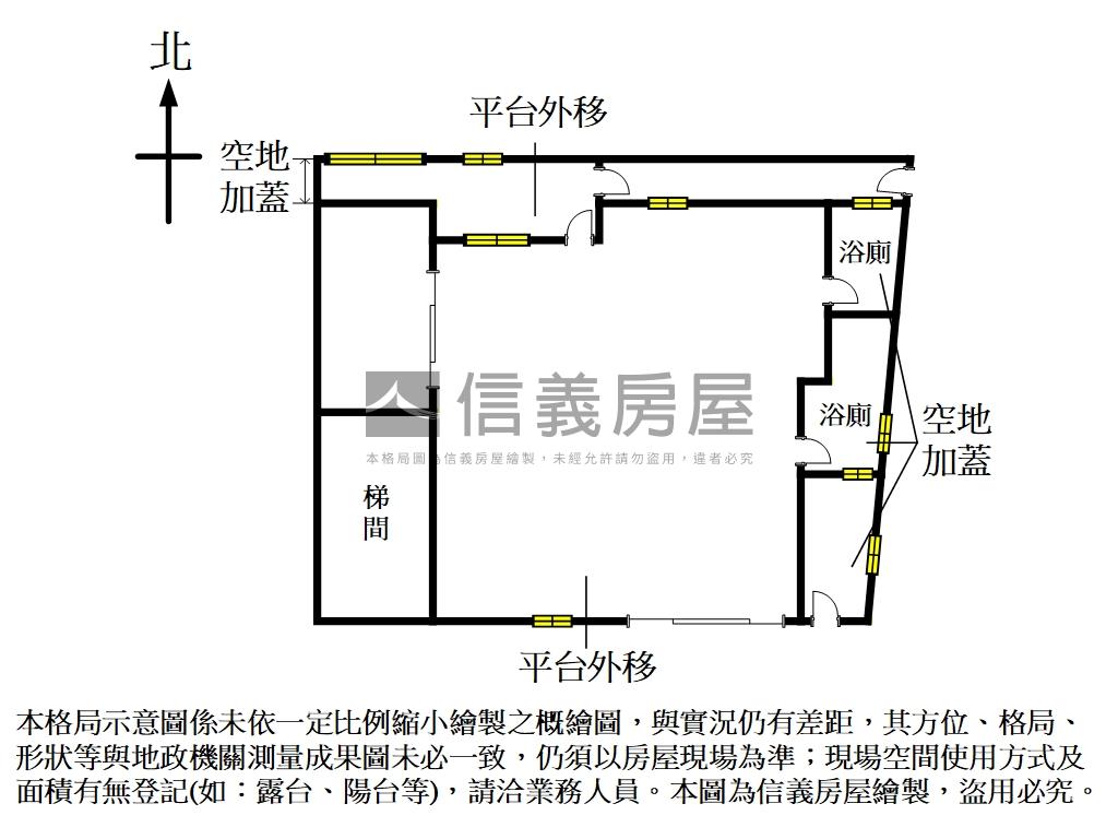 幸福★邊間一樓金店面房屋室內格局與周邊環境