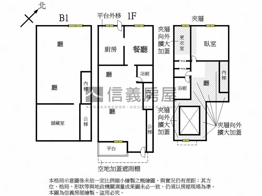 敦煌大空間美屋房屋室內格局與周邊環境