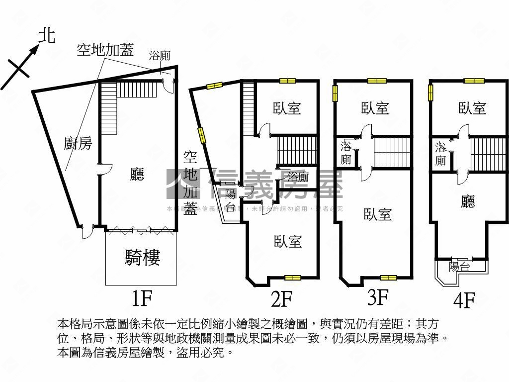 近中華西路臨路別墅房屋室內格局與周邊環境