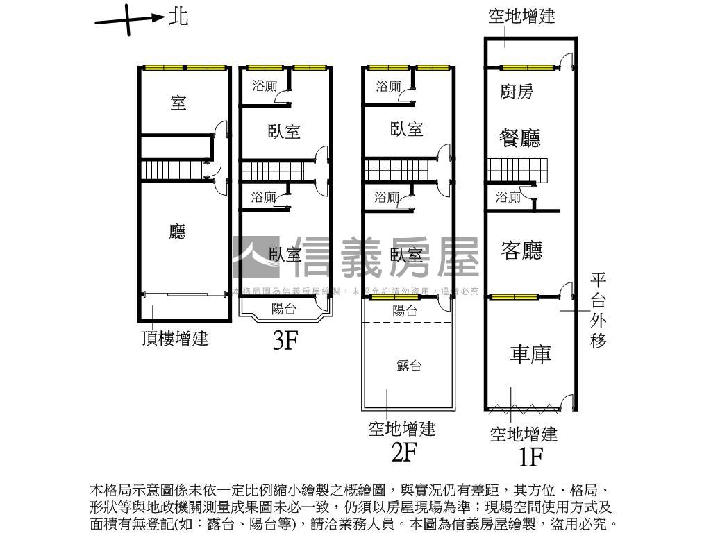 漢神微笑公園首排車庫透天房屋室內格局與周邊環境