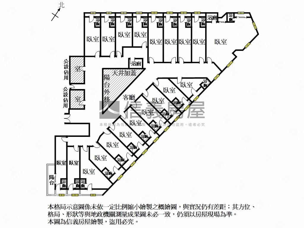 文南一街商業空間房屋室內格局與周邊環境