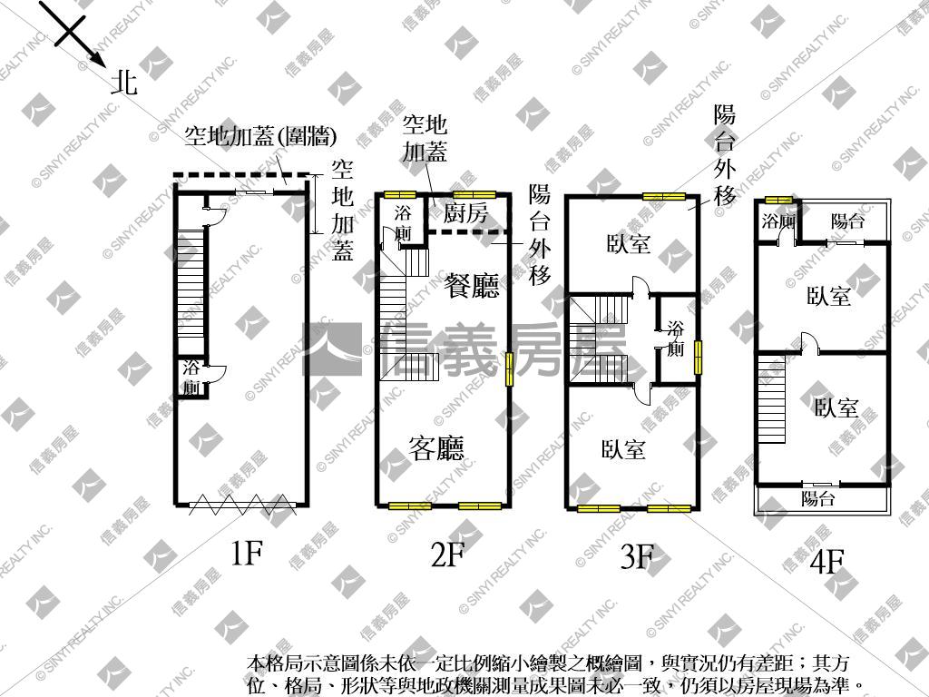 富宇大地美透天房屋室內格局與周邊環境