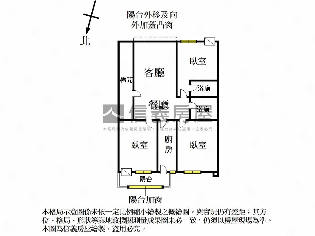 湖前濱湖大城三房房屋室內格局與周邊環境