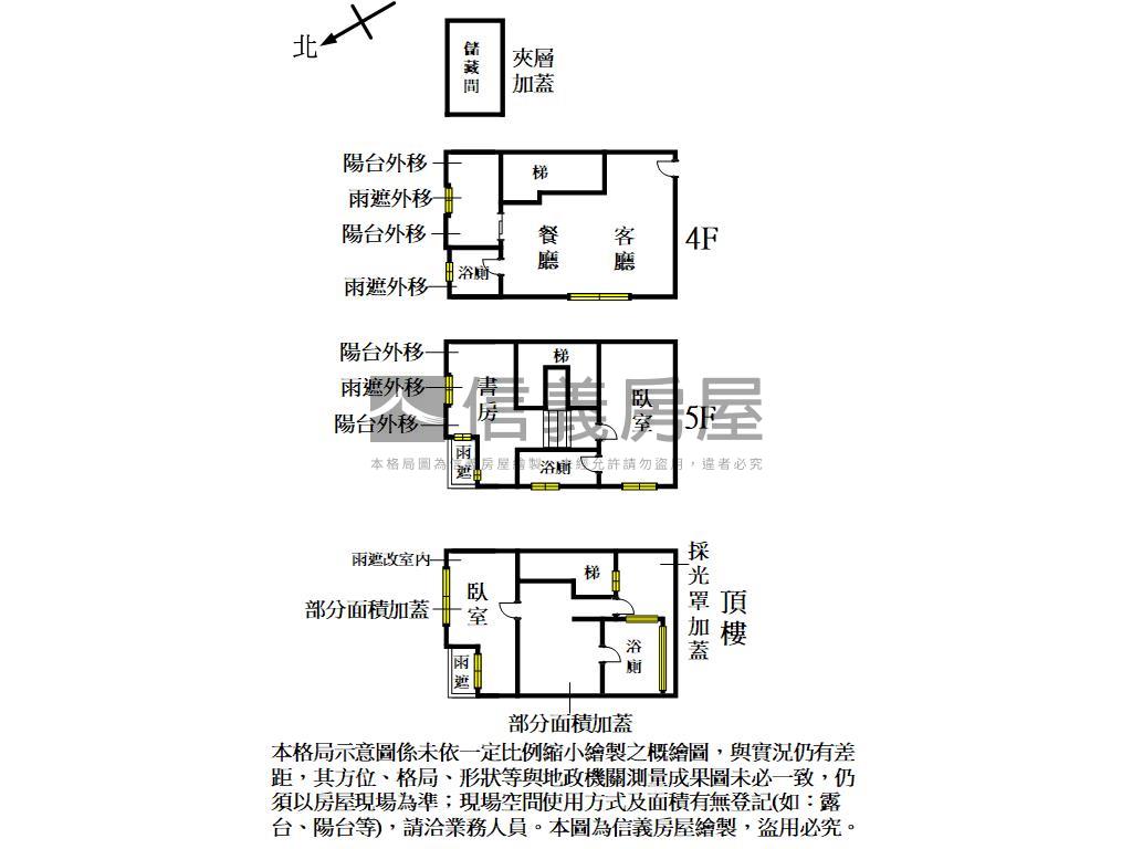 月光流域三房美屋誠意出售房屋室內格局與周邊環境