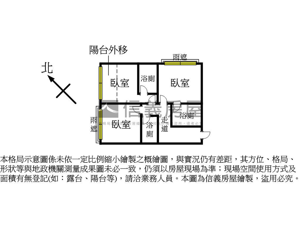 銘傳高投報低總價三套房房屋室內格局與周邊環境