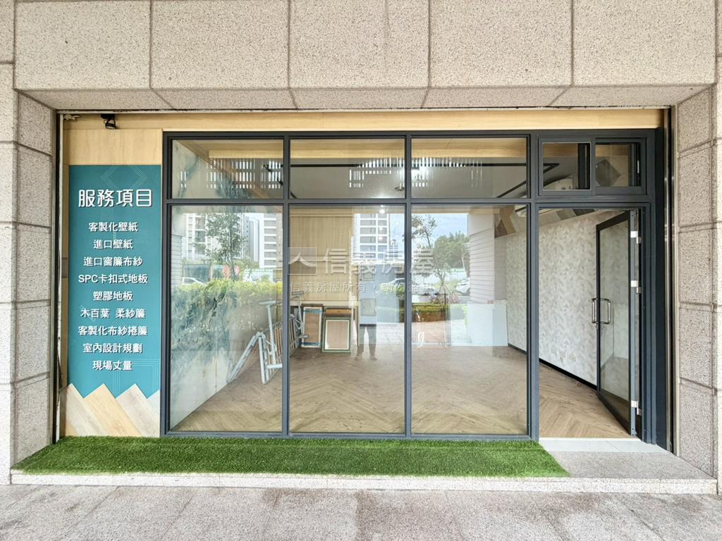 鳳鳴重劃區菁英薈Ⅱ美店面房屋室內格局與周邊環境