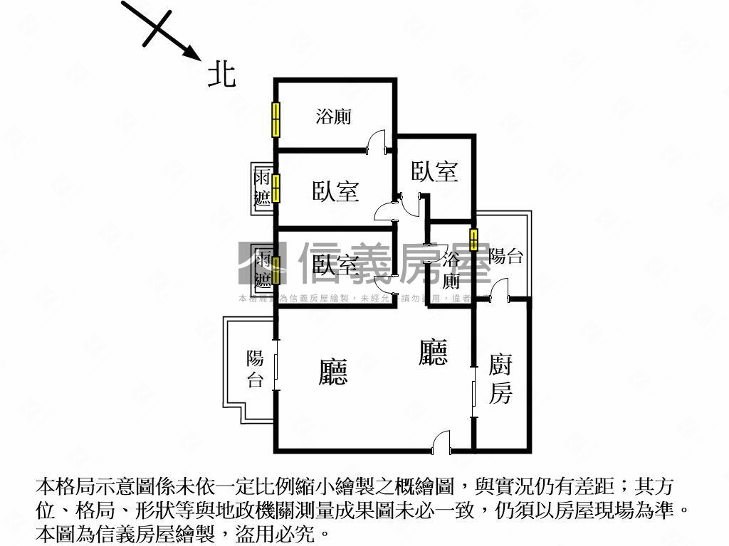 美樂地高樓三房平車房屋室內格局與周邊環境