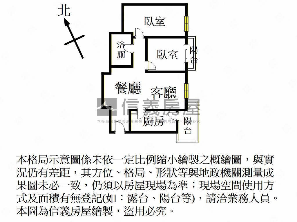 新接。勝旺雲詠房屋室內格局與周邊環境