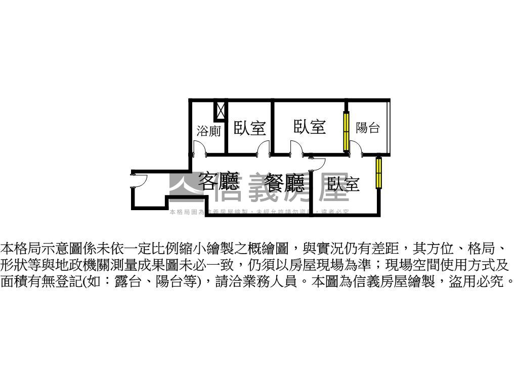 Ｂ５都廳大院高樓可換約房屋室內格局與周邊環境