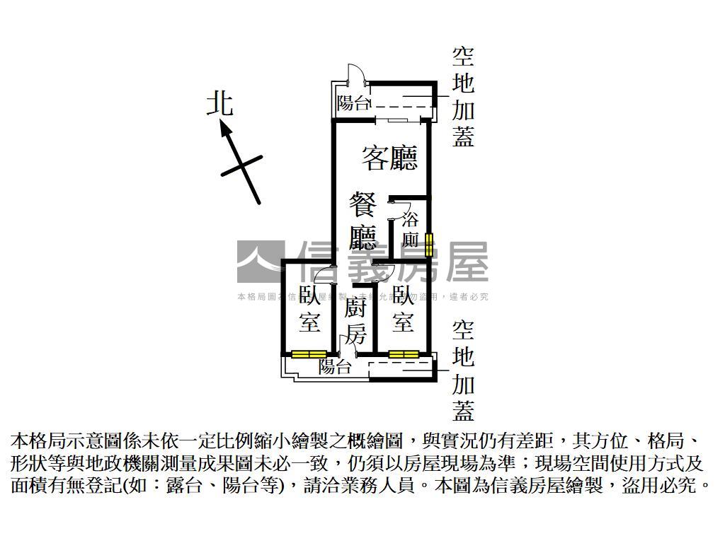 閱森活稀有庭院大兩房車位房屋室內格局與周邊環境