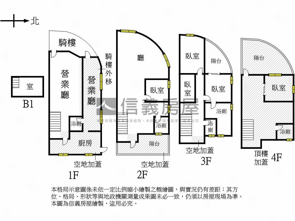 輕軌瑞隆大地坪角窗透店房屋室內格局與周邊環境