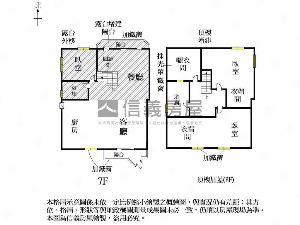 近成大頂加大使用空間房屋室內格局與周邊環境