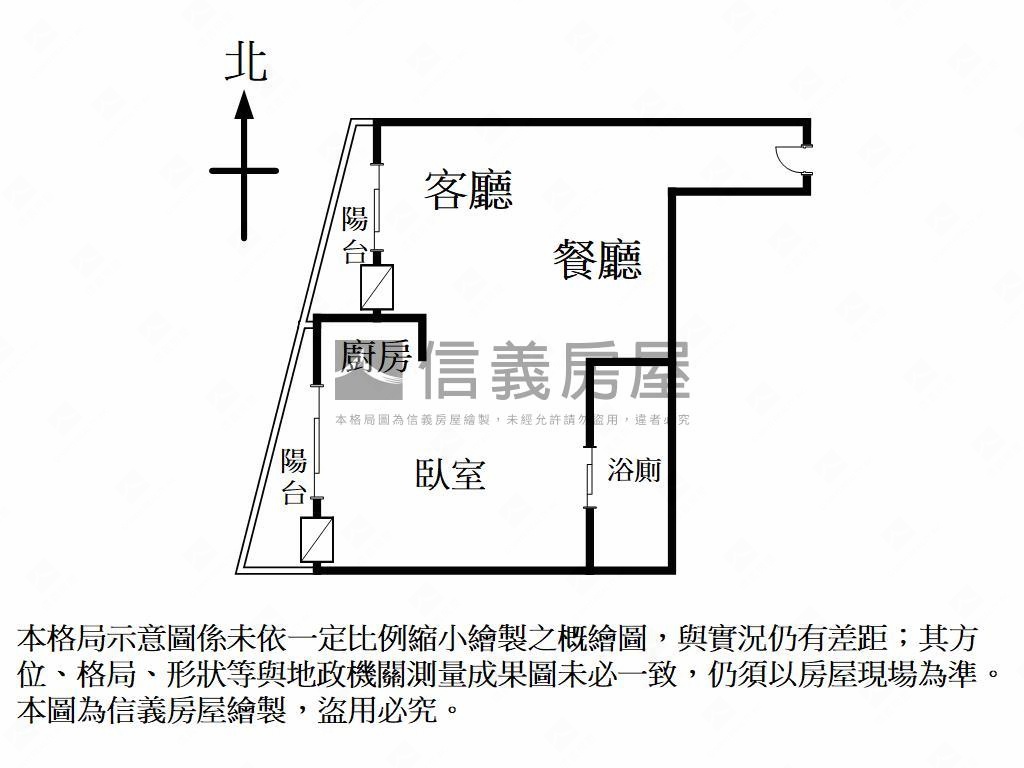 近輕軌成交希望宅房屋室內格局與周邊環境