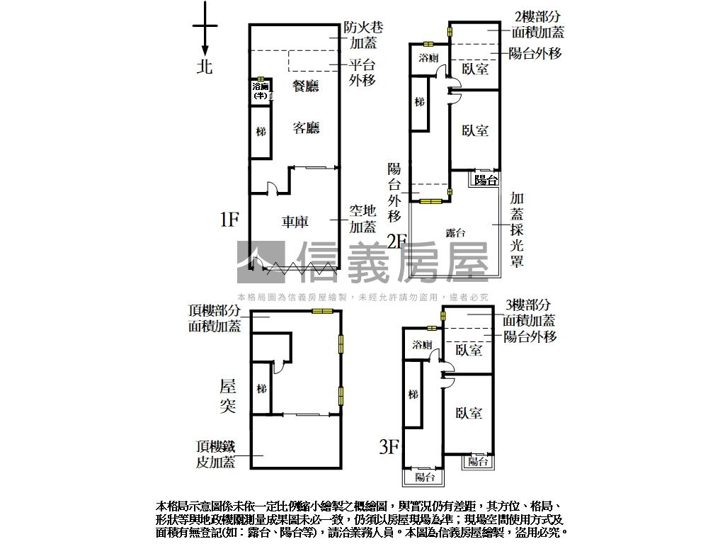 鄰近竹科優質採光大透天房屋室內格局與周邊環境