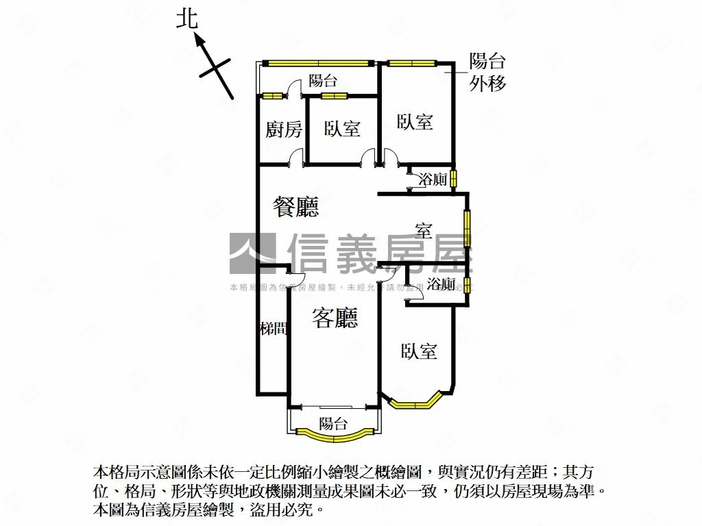 南勢角捷運‧大三房車位房屋室內格局與周邊環境