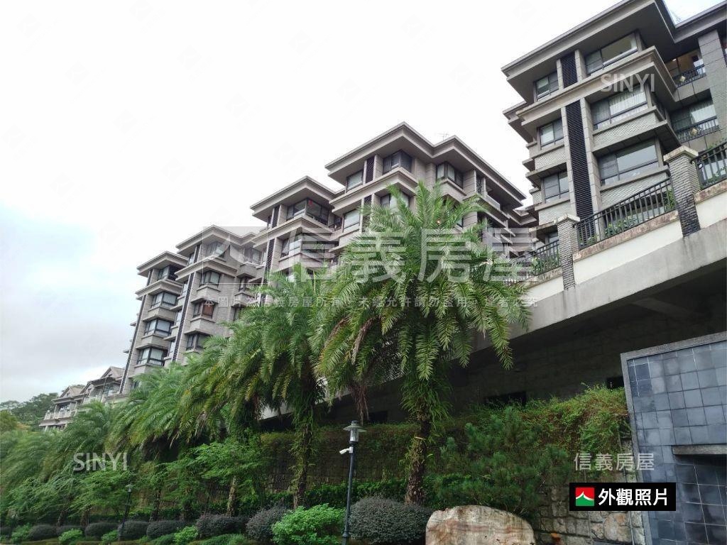 伴山別墅大庭院房屋室內格局與周邊環境