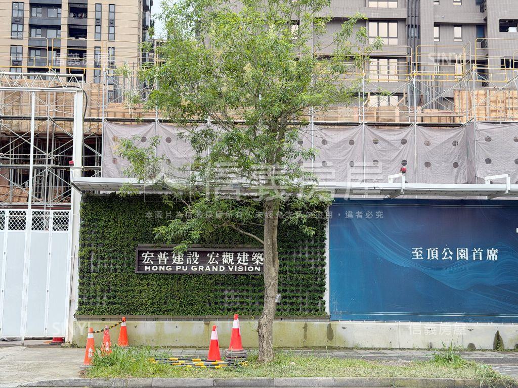 央北‧宏普面公園綠意盎然房屋室內格局與周邊環境