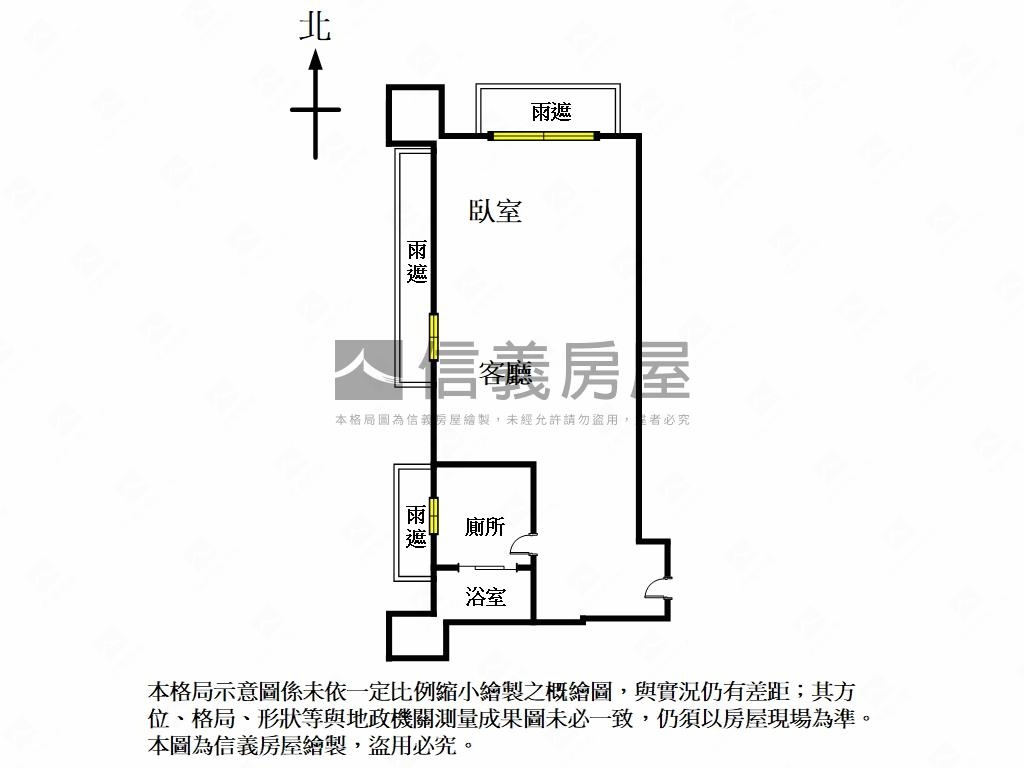 翔譽１０１邊間美居房屋室內格局與周邊環境