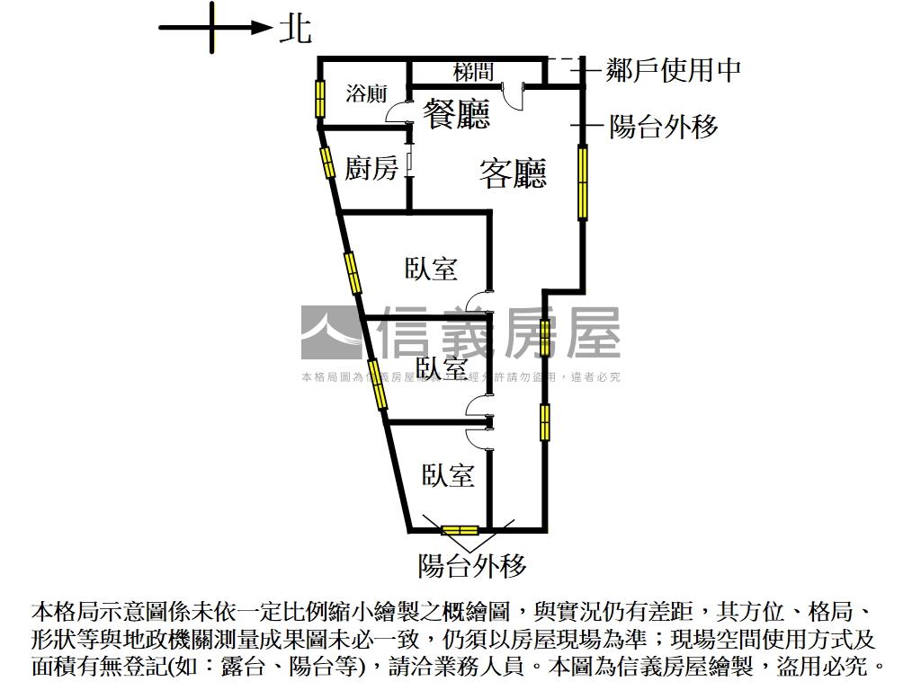 裝潢近捷運美寓房屋室內格局與周邊環境