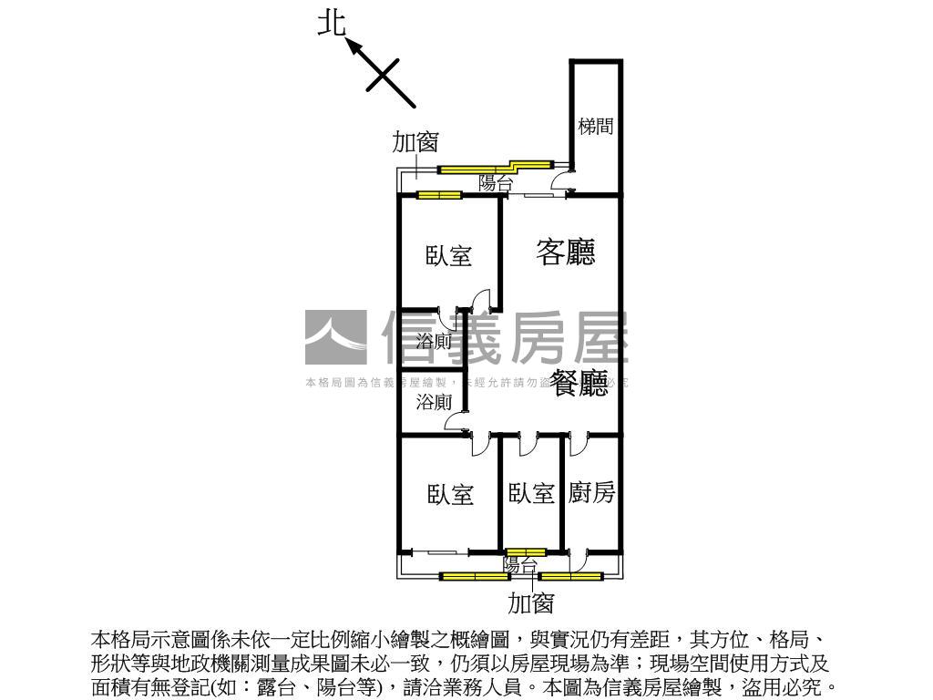 台大公館捷運三房美寓房屋室內格局與周邊環境