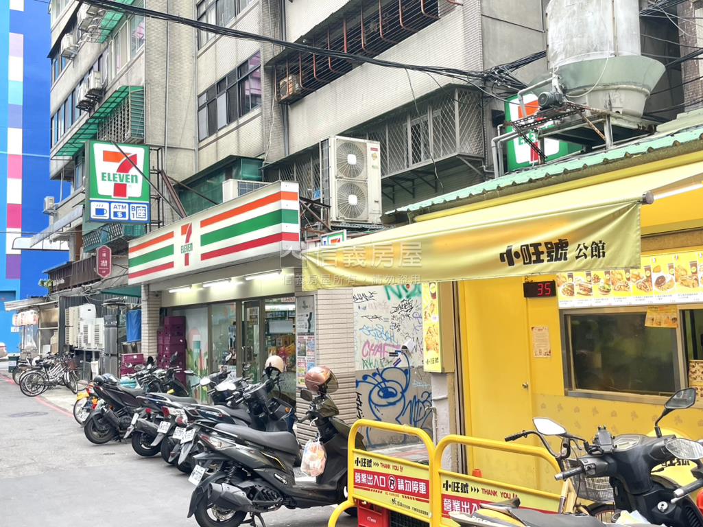 台大公館捷運三房美寓房屋室內格局與周邊環境