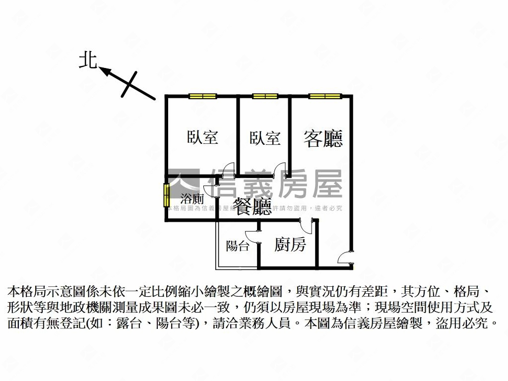 【日健芯】．光境雙房房屋室內格局與周邊環境