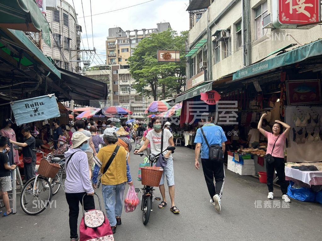 自強市場傳家透天店面房屋室內格局與周邊環境