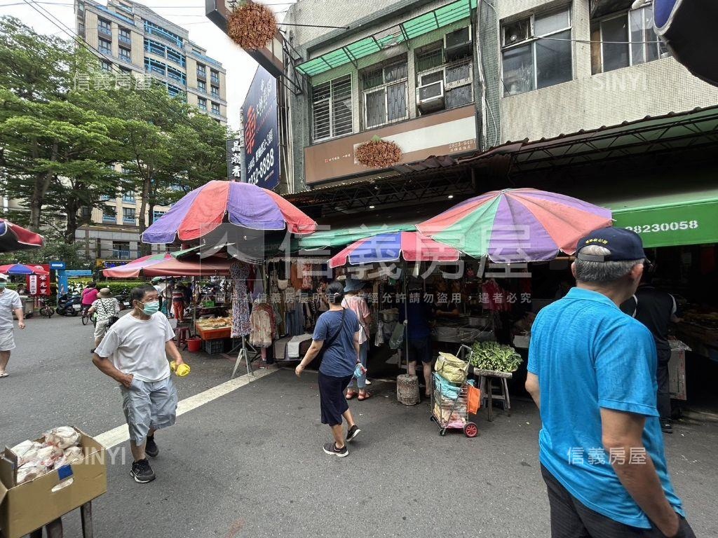 自強市場傳家透天店面房屋室內格局與周邊環境