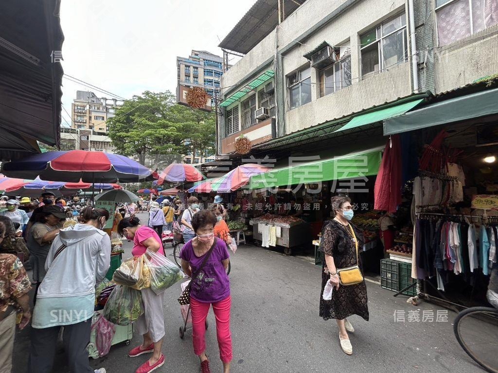 自強市場傳家透天店面房屋室內格局與周邊環境
