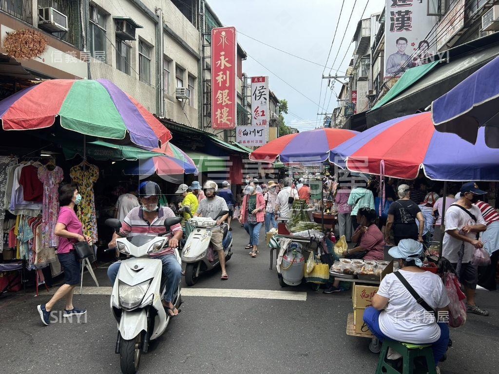 自強市場傳家透天店面房屋室內格局與周邊環境
