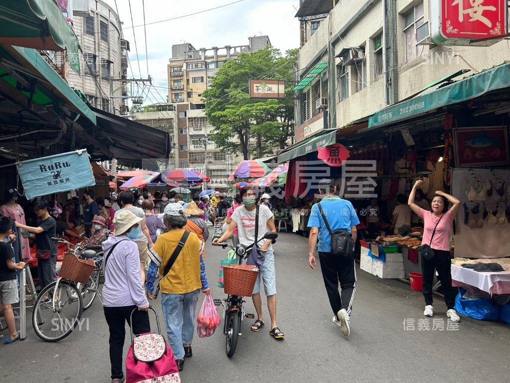 自強市場傳家透天店面房屋室內格局與周邊環境