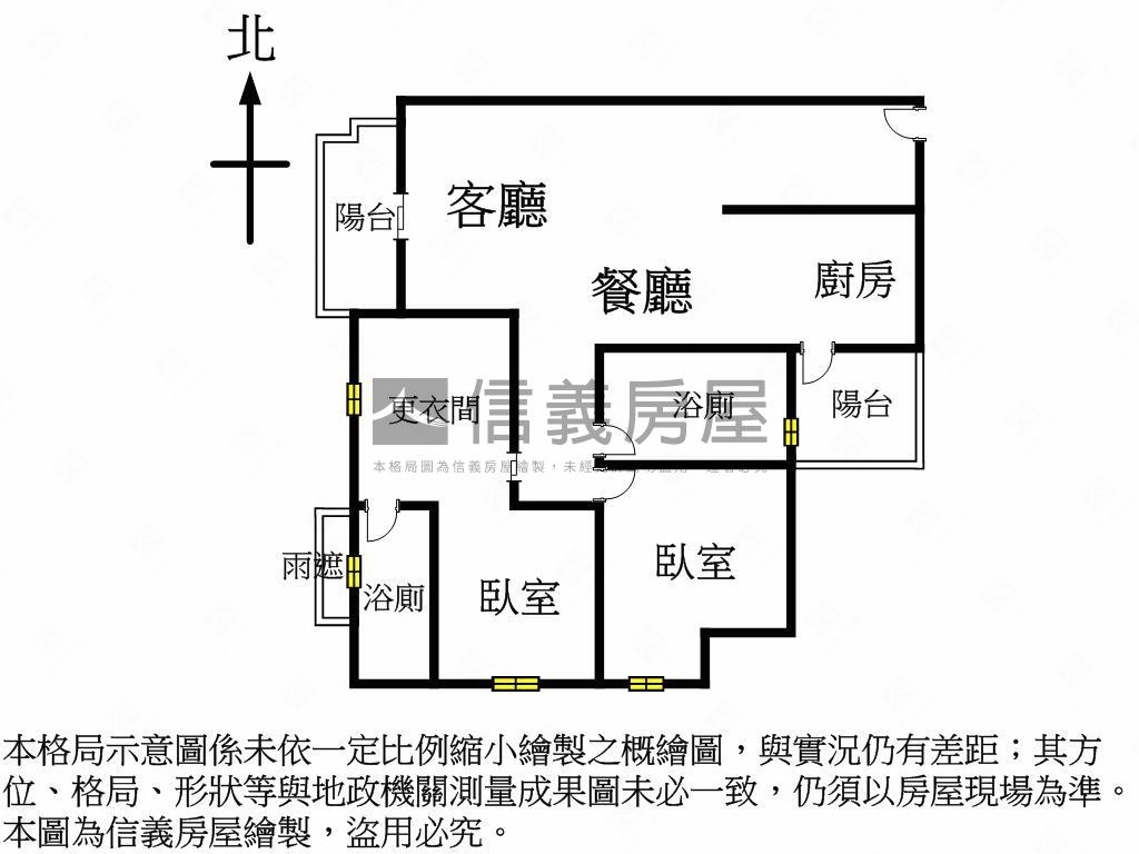 坤悅雅美二房平面車位房屋室內格局與周邊環境