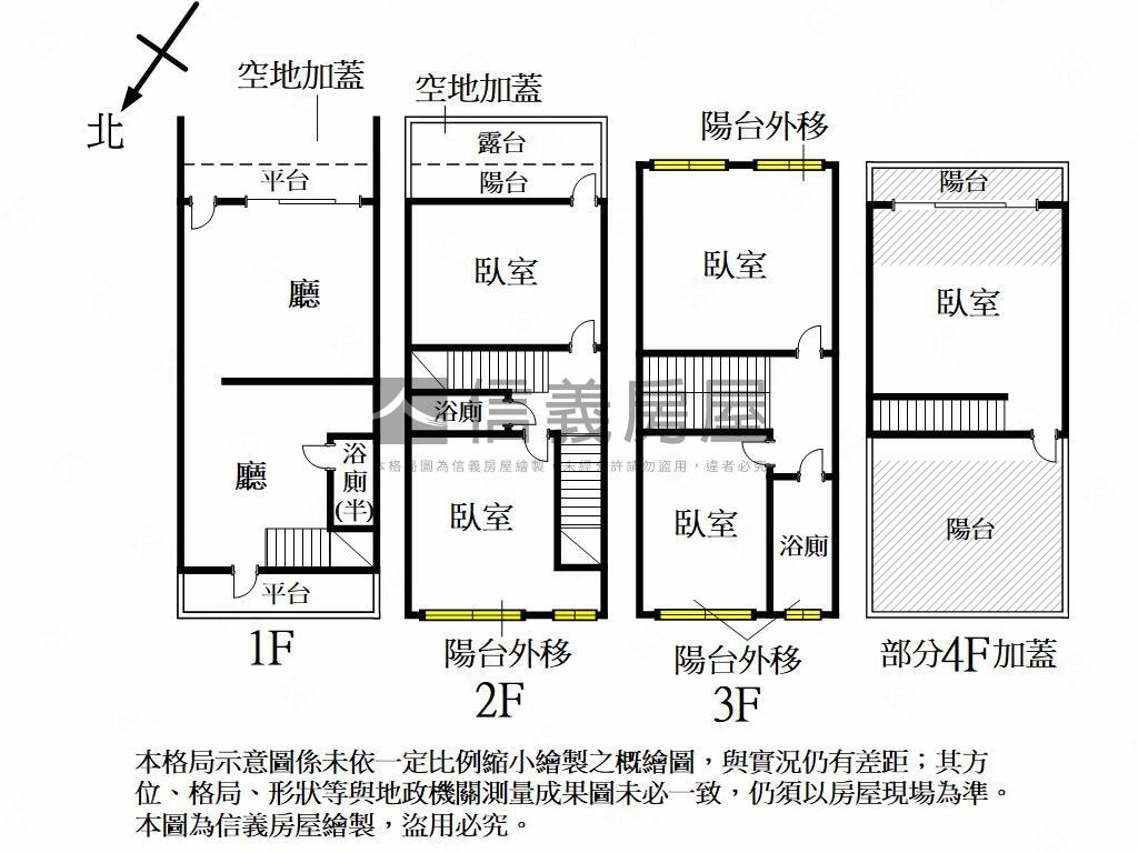 草衙道雙面採光活巷透天房屋室內格局與周邊環境