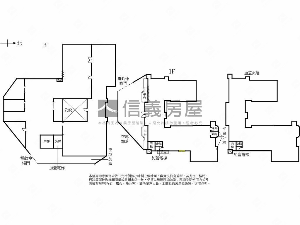 麗寶新圓山百坪辦公房屋室內格局與周邊環境