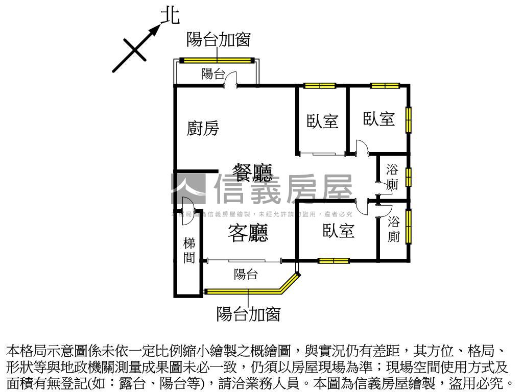 專任＿邊間天母美屋房屋室內格局與周邊環境
