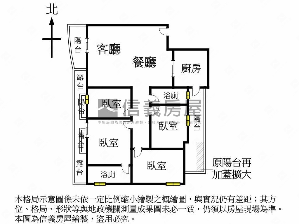 豐富公園四房雙平車房屋室內格局與周邊環境