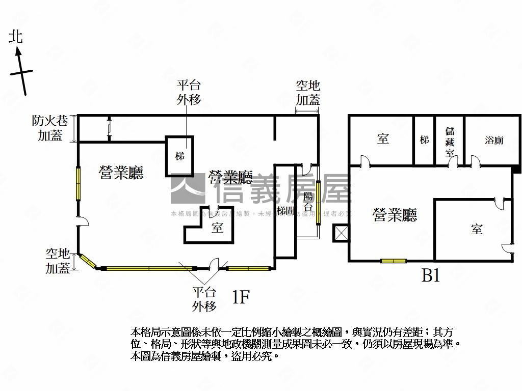 捷運三角窗多功能一樓房屋室內格局與周邊環境