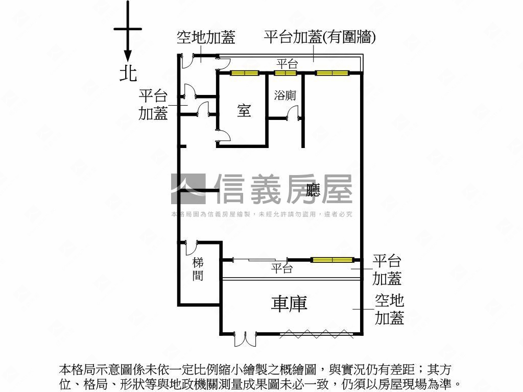 ＮＥＷ】專任仁愛庭院一樓房屋室內格局與周邊環境