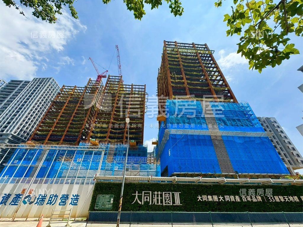 大同莊園ＩＩＩ高樓兩房房屋室內格局與周邊環境