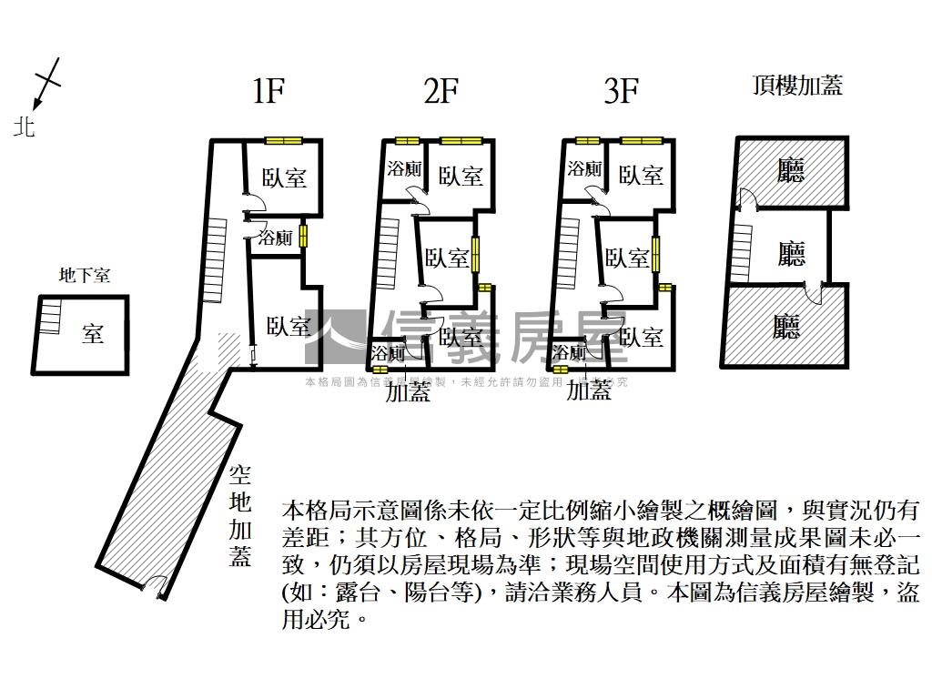 正友愛街紅磚店面房屋室內格局與周邊環境