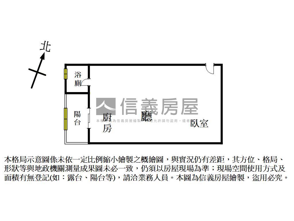 寶佳利採光套房車位房屋室內格局與周邊環境
