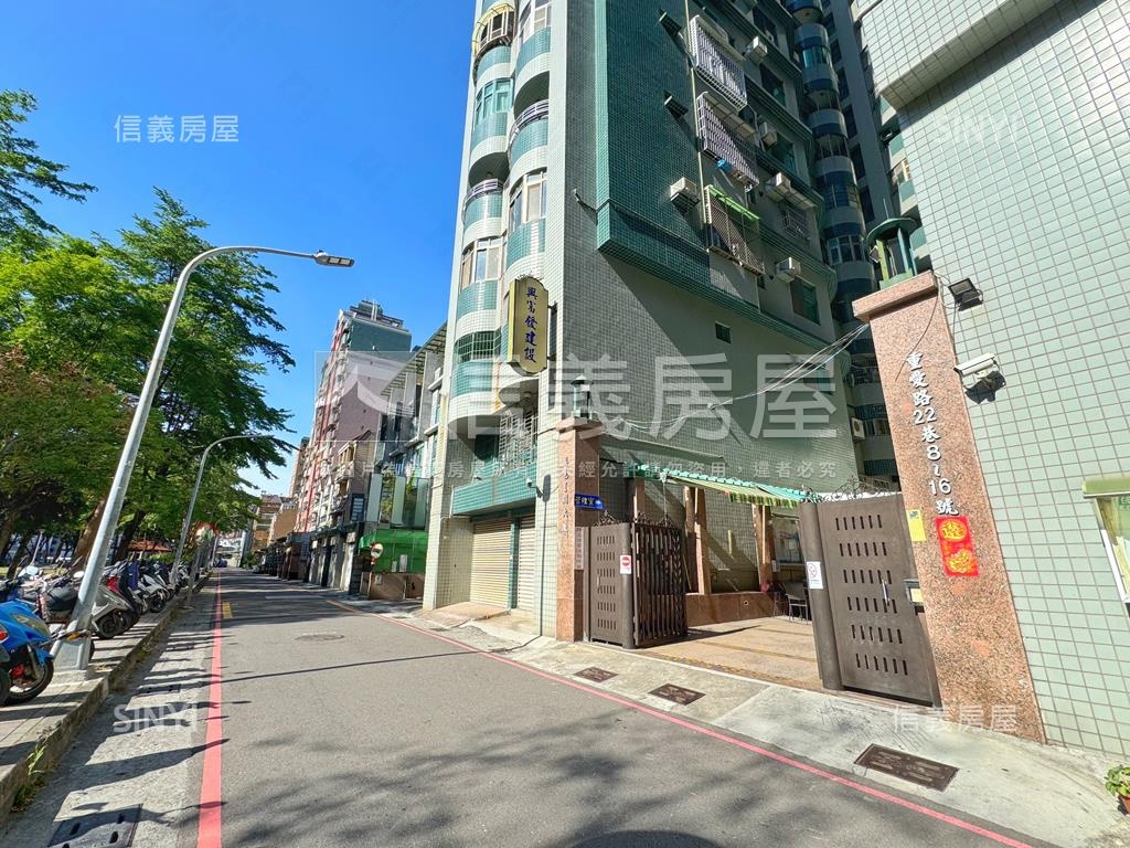 重愛商圈‧三角窗旁金店住房屋室內格局與周邊環境