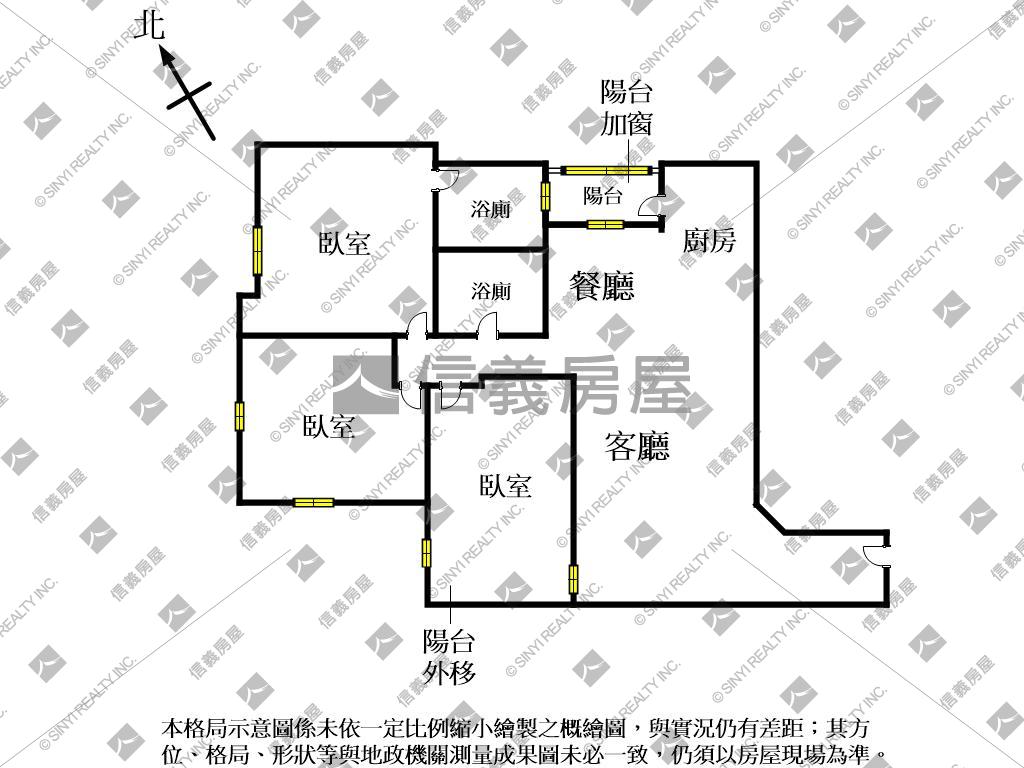 店長推薦★三房美屋房屋室內格局與周邊環境