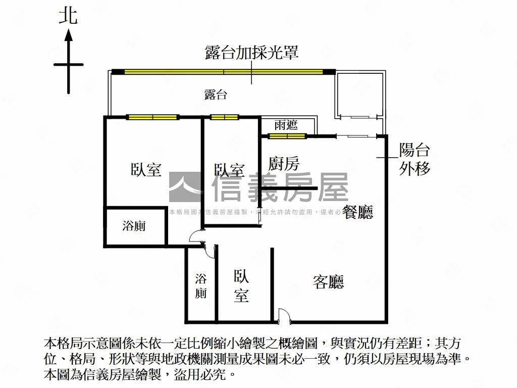碧友富貴｜溫馨三房房屋室內格局與周邊環境
