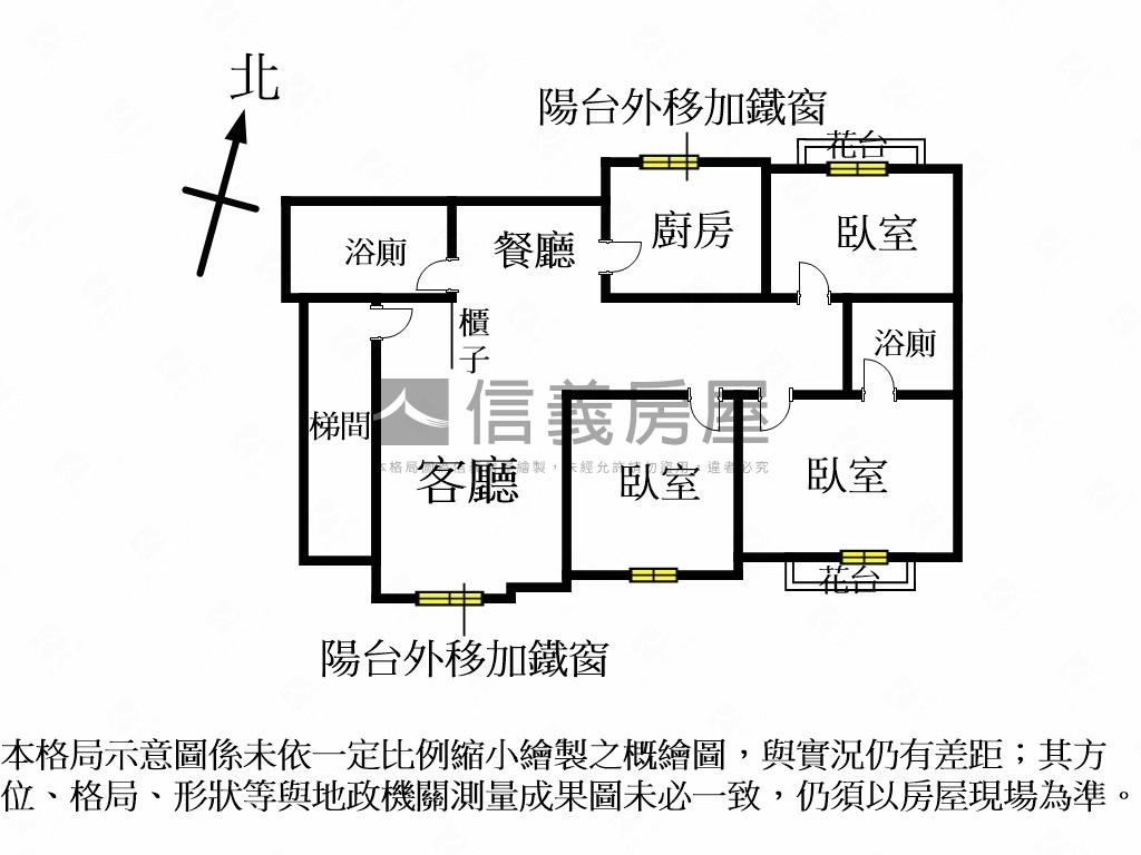 專任台北愛家三房平面車位房屋室內格局與周邊環境