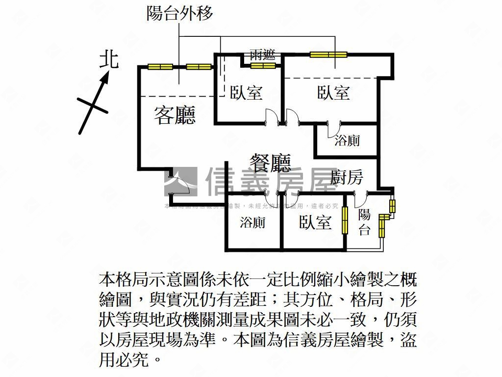 經典法國香榭溫馨三房美屋房屋室內格局與周邊環境