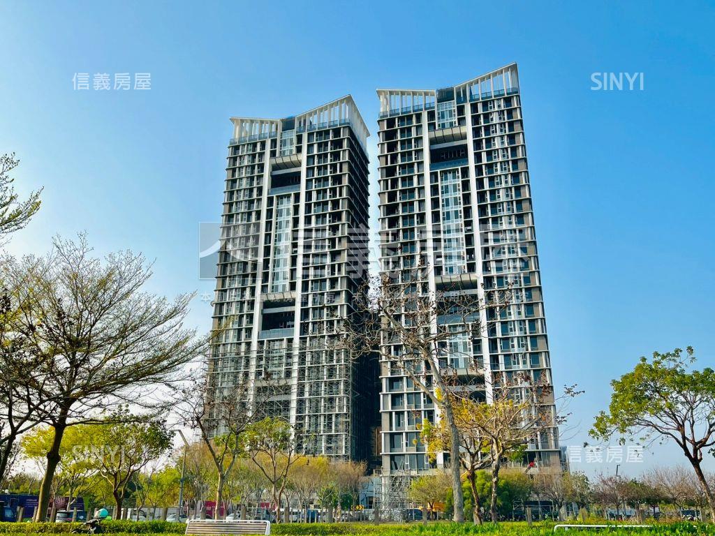 中央公園高樓２房１室平車房屋室內格局與周邊環境