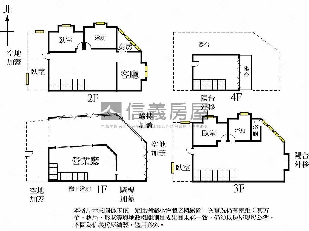 彰北泰祥角間店面房屋室內格局與周邊環境